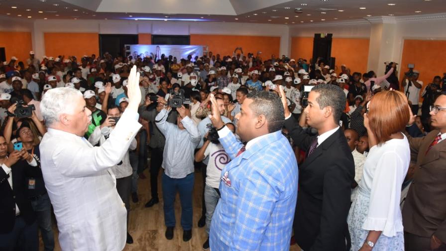 Exdirigentes de la Juventud Reformista ingresan al PRD