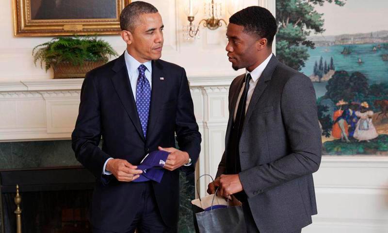 El mensaje de Barack Obama tras muerte de Chadwick Boseman: Notabas que estaba bendecido