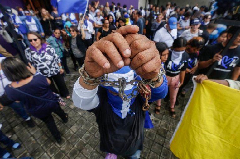 Opositores presos y sus familiares ayunan por su libertad en Nicaragua