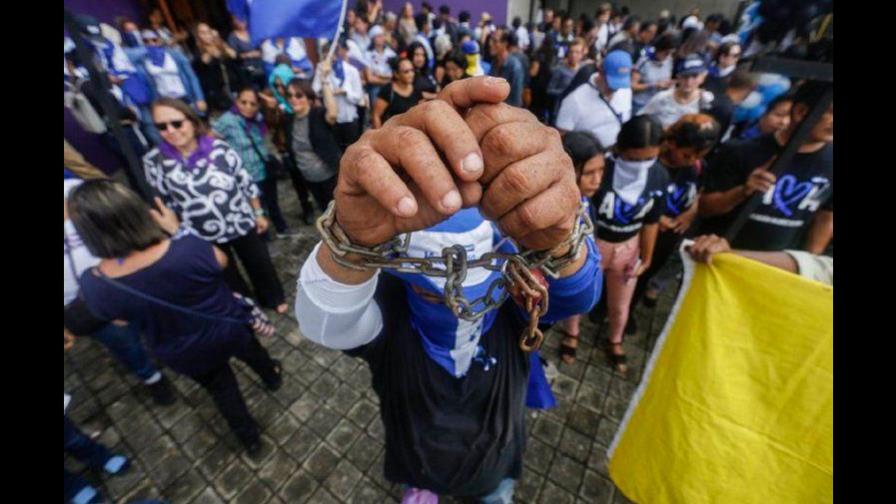 Opositores presos y sus familiares ayunan por su libertad en Nicaragua