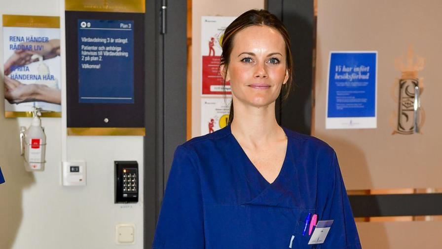 Princesa sueca Sofía Hellqvist pone a un lado la corona y se une a médicos por  COVID-19