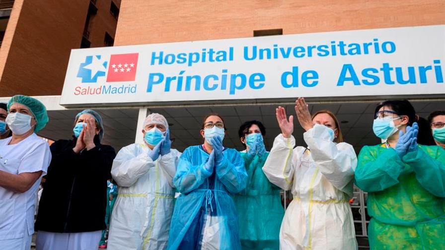 España mantiene repunte del coronavirus, con 757 muertos en últimas 24 horas