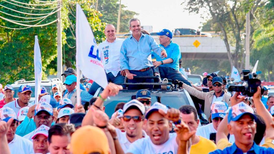Cierre de campaña del PRM en el Distrito Nacional 