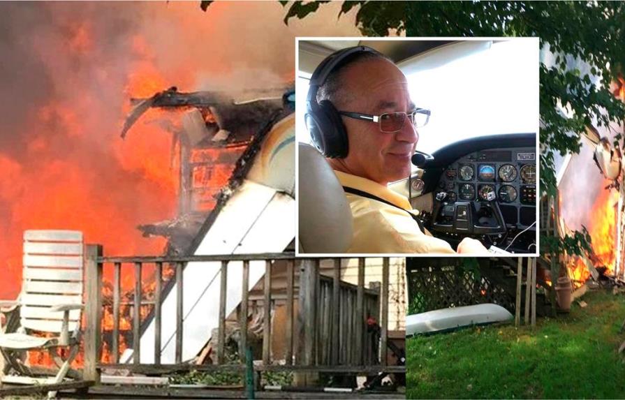 Destacado abogado y piloto dominicano muere al caer su avioneta sobre una vivienda
