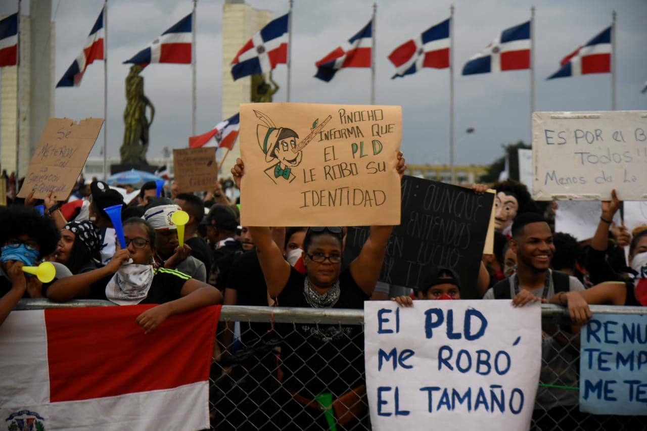 Las manifestación llega este sábado a su sexto día. 