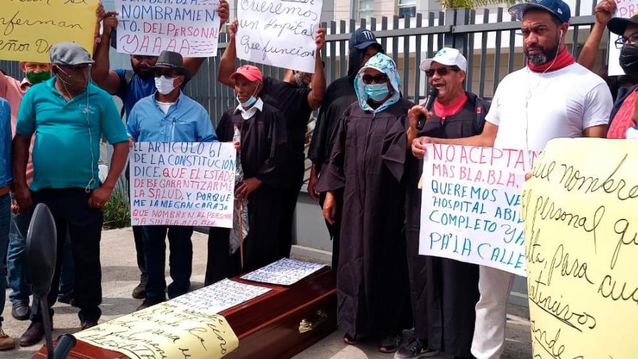Exigen en una protesta nombramiento de personal médico para hospital de Bonao