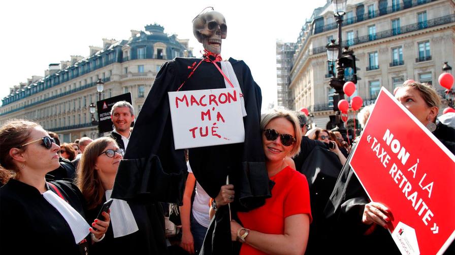 ¿Quién gana y quién pierde con la reforma de las pensiones de Macron?