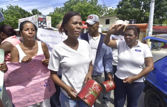 Protestan en Haina por agua potable y energía eléctrica 