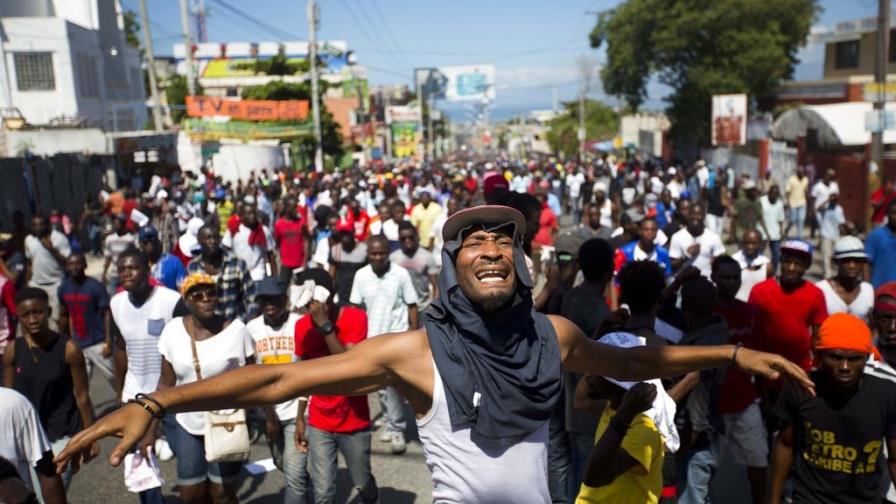 La OEA dice que “sigue con atención” protestas en Haití contra el Gobierno La OEA dice que “sigue con atención” protestas en Haití contra el Gobierno