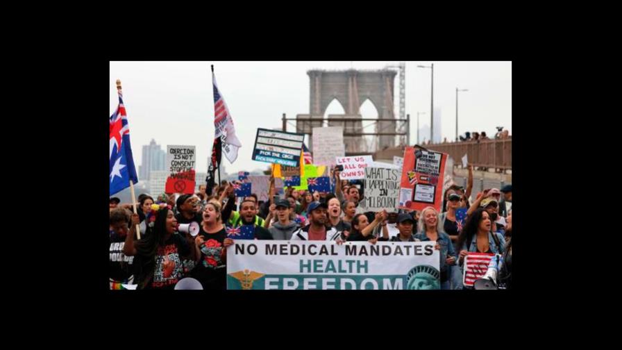 El último grito de los antivacunas de Nueva York