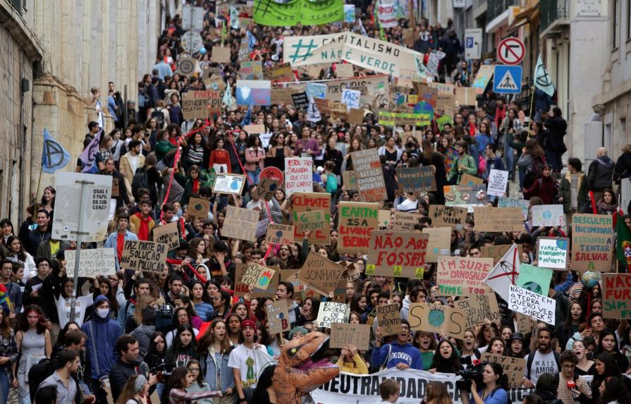 Protestan en todo el mundo contra el cambio climático