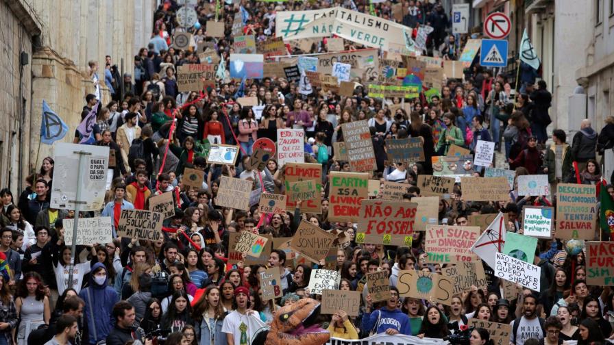 Protestan en todo el mundo contra el cambio climático Protestan en todo el mundo contra el cambio climático