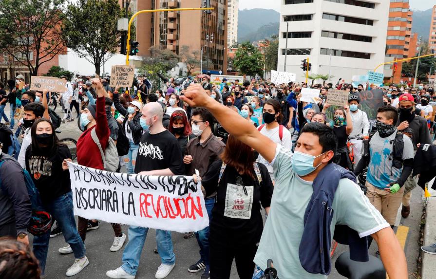 Denuncian la desaparición de 87 personas durante las protestas en Colombia