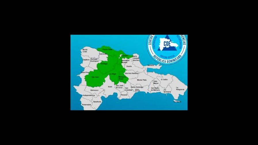 Seis provincias en alerta verde por lluvias Seis provincias en alerta verde por lluvias