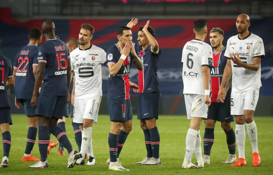 Paris SG se sobrepone a las ausencias y gana 3-0 al Rennes