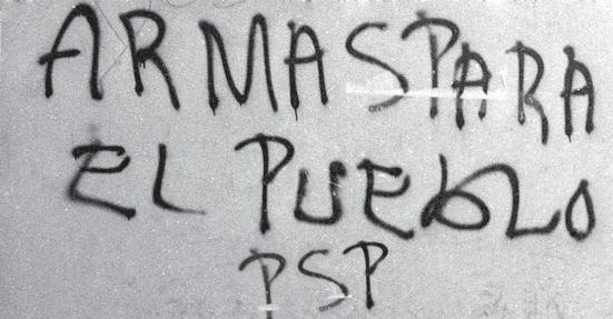 El Partido Socialista Popular reclamó armas para el pueblo