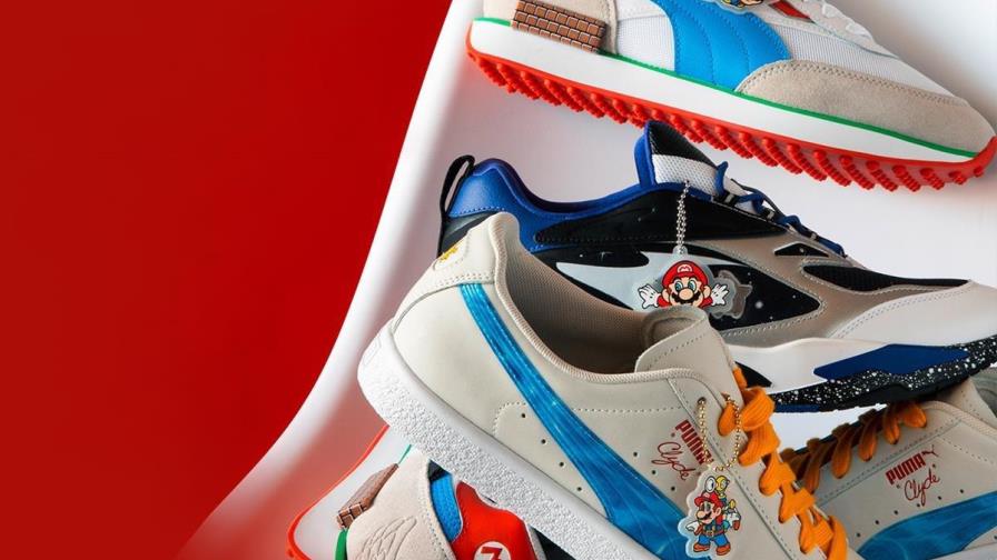 Puma se une a la celebración del 35 aniversario de Mario con una colección de tenis