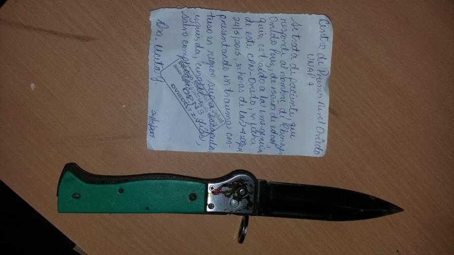 Estudiante de 16 años hirió de una estocada a otro de 13 años en una riña