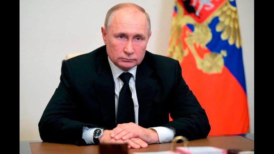 Putin advierte de concentración de grupos terroristas en norte de Afganistán