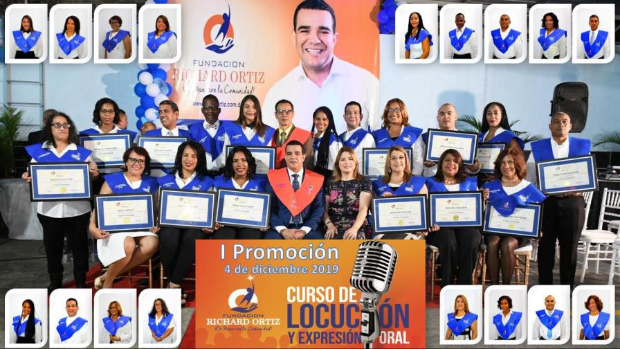 Fundación Richard Ortiz gradúa primera promoción de locutores