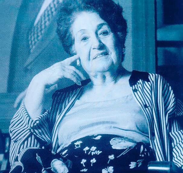 Doña Carmen Quidiello, viuda de Juan Bosch, cumple 105 años