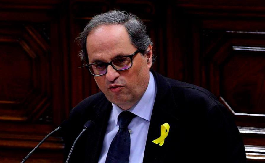 El presidente catalán habla de venganza y se reafirma en la independencia