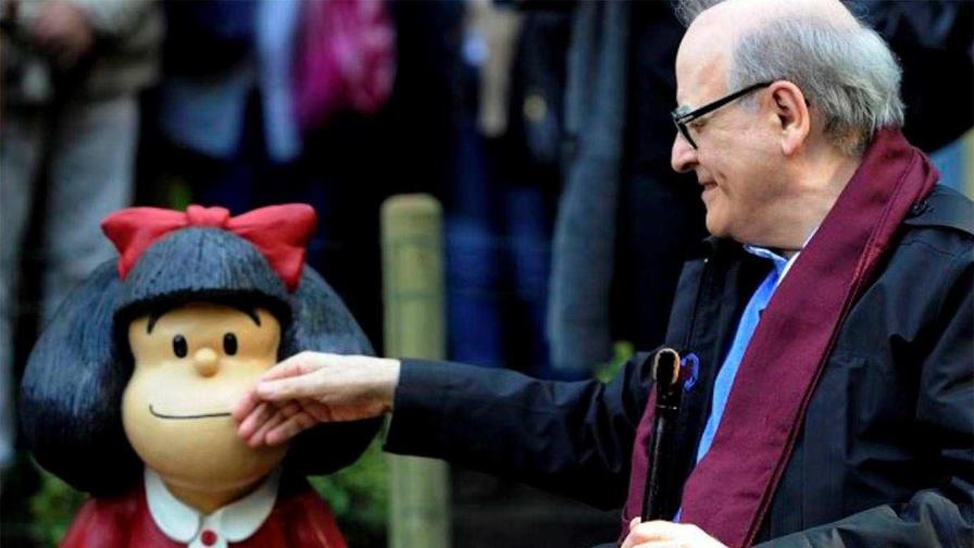 El Instituto Quevedo de las Artes del Humor homenajea a Quino en su web