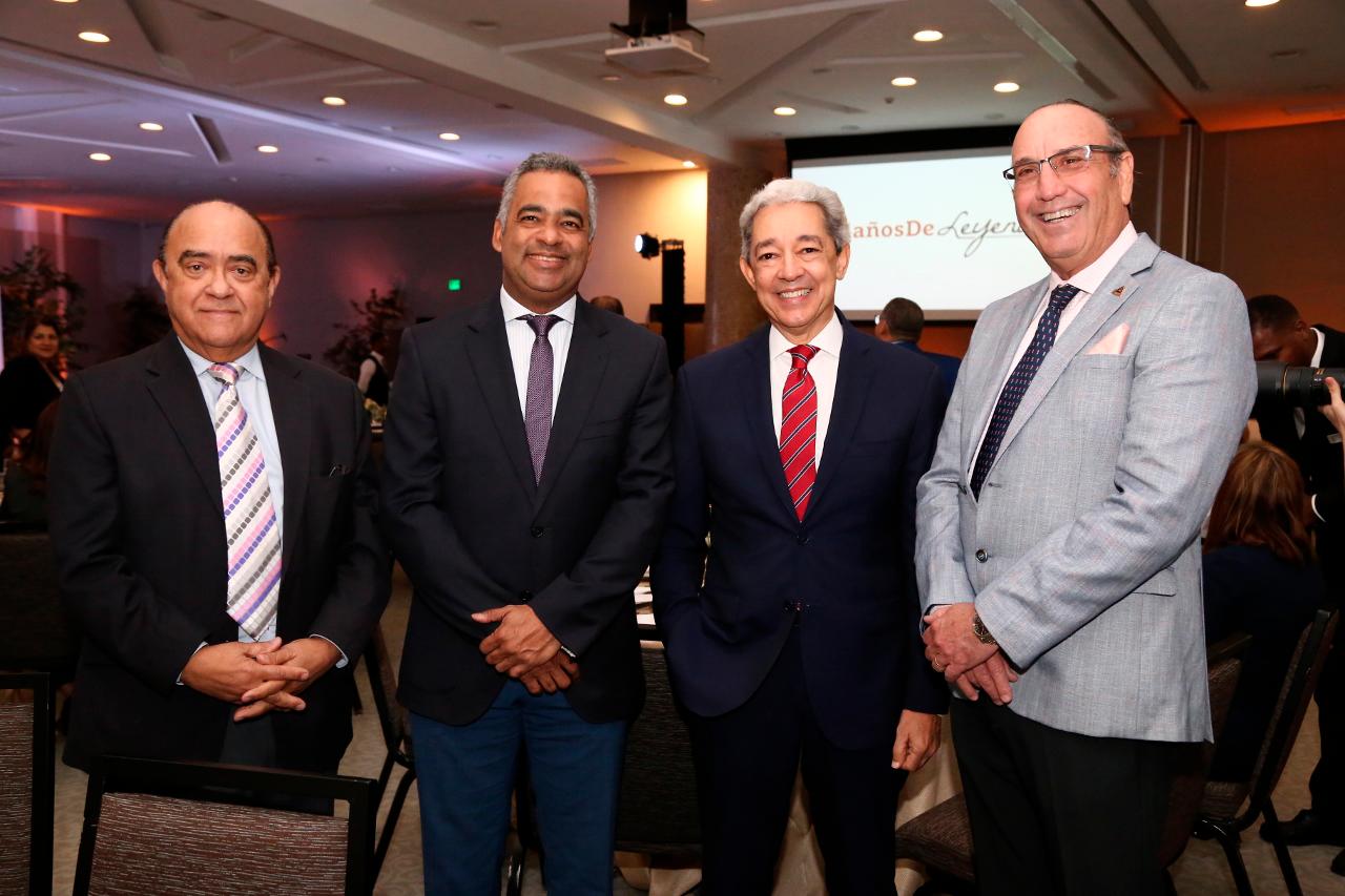Quiterio Cedeño, Joel Santos, Luis Concepción y Johnny Bernal.