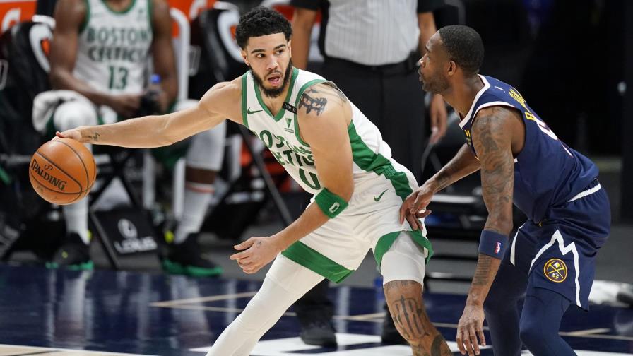 Con impresionante racha al cierre, Celtics frenan a Nuggets
