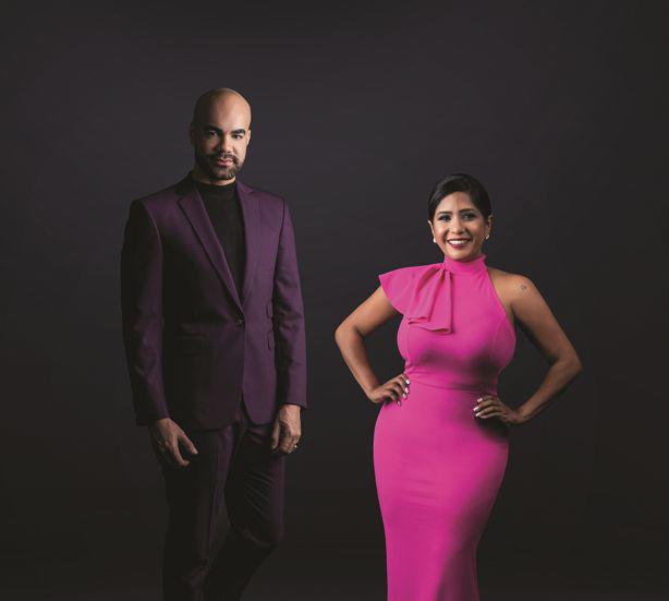 Radhamés Espíritu e Ivonne Peralta. Fuente externa