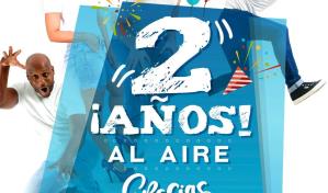 Raeldo López celebra segundo aniversario de su propuesta radial "Cambio y fuera"