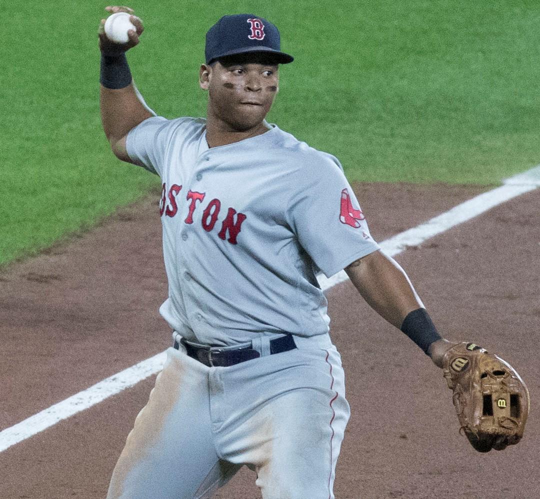 Rafael Devers tuvo un principio de temporada de Jugador Más Valioso en la Liga Americana en la temporada del 2019. (DL/Archivo). 