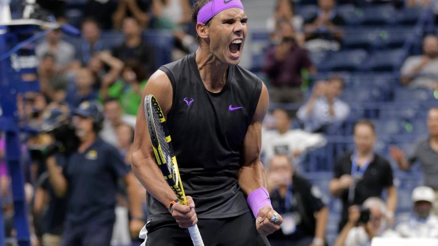 Nadal avanza a la final del US Open y se pone a un paso de su cuarto título Nadal avanza a la final del US Open y se pone a un paso de su cuarto título