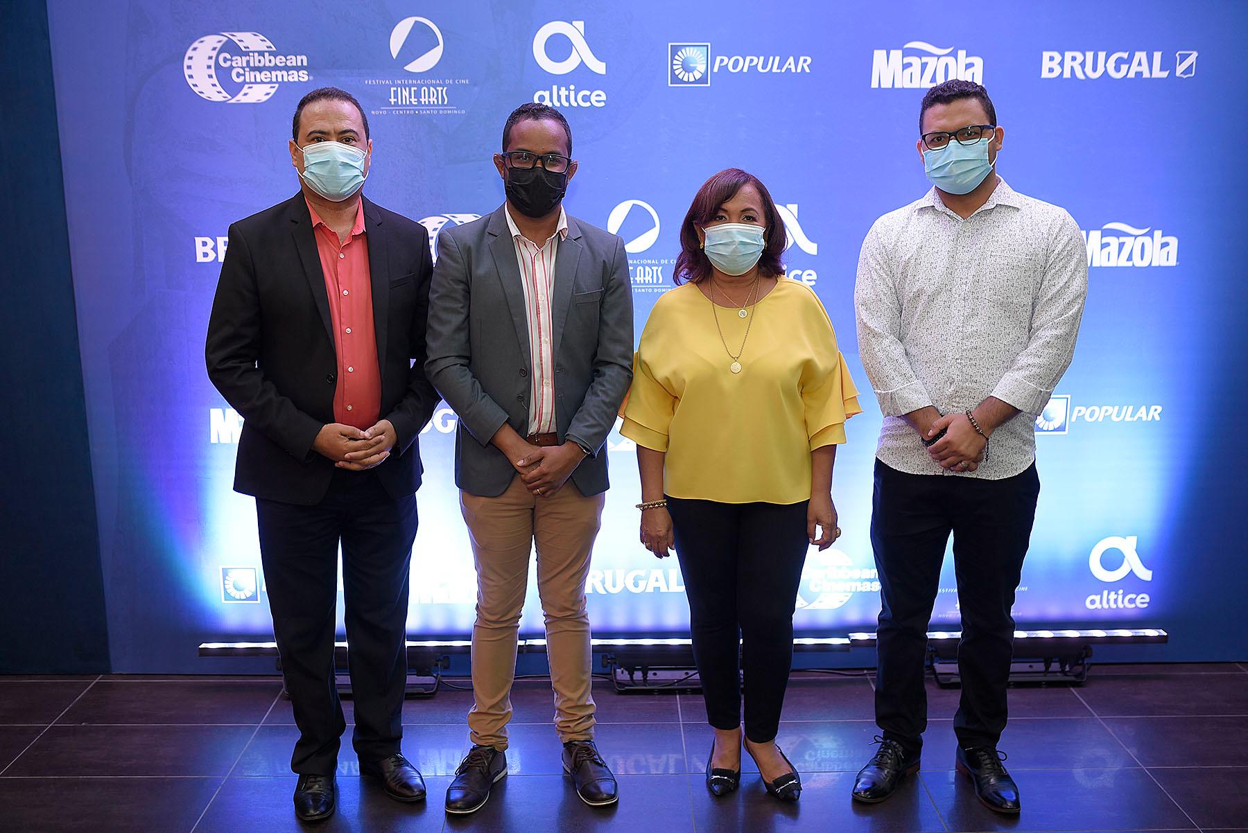 Ramon Almanzar, Zoila Puello, Héctor Romero y Moises Balbuena.