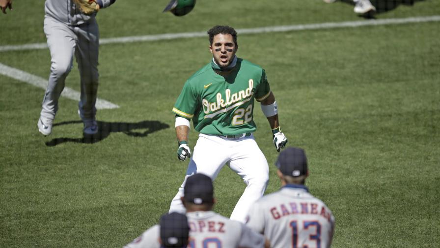 Ramón Laureano suspendido por seis juegos por gresca ante los Astros 