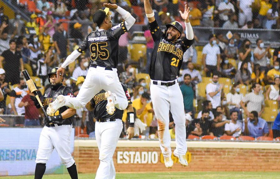 Las Águilas reaccionan a tiempo para frenar a las Estrellas 