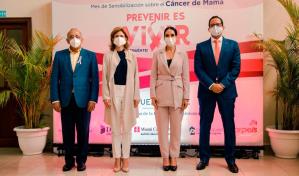 Primera dama comprometida con pol&iacute;ticas p&uacute;blicas en favor de la prevenci&oacute;n del c&aacute;ncer de mama