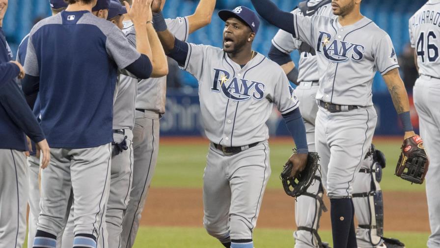 Los Rays, con una nómina más pequeña que la rotación de Boston, son punteros