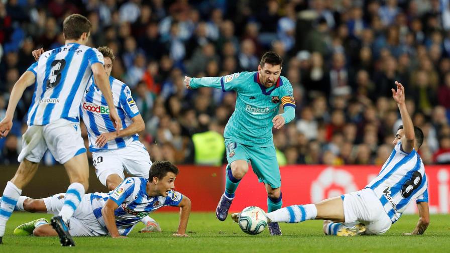 Fútbol: Barça se atasca y deja el liderato en manos del Real Madrid