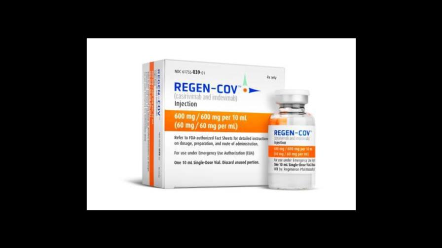 Llega a República Dominicana medicamento Regen-Cov para pacientes con COVID-19