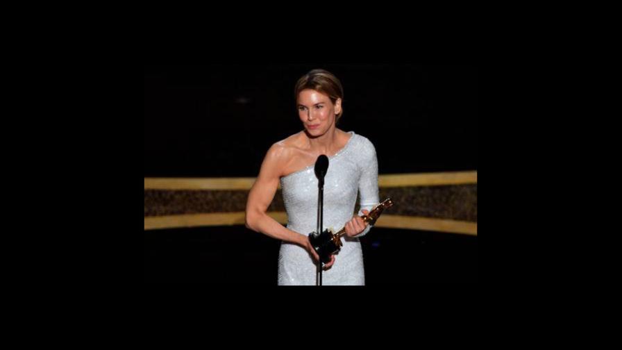 Renée Zellweger se corona como la mejor actriz protagonista en los Óscar