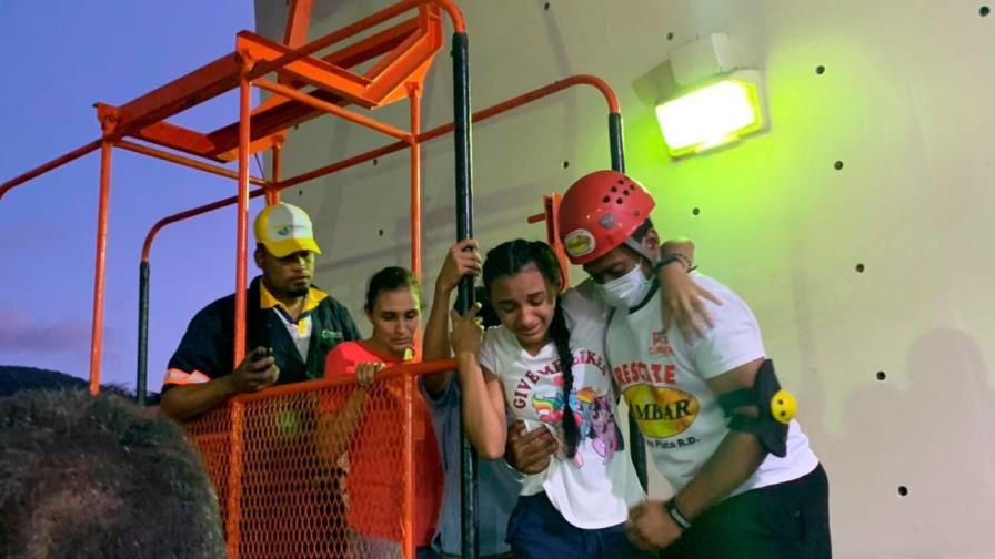 Rescatan a todas las personas estaban varadas en el Teleférico de Puerto Plata