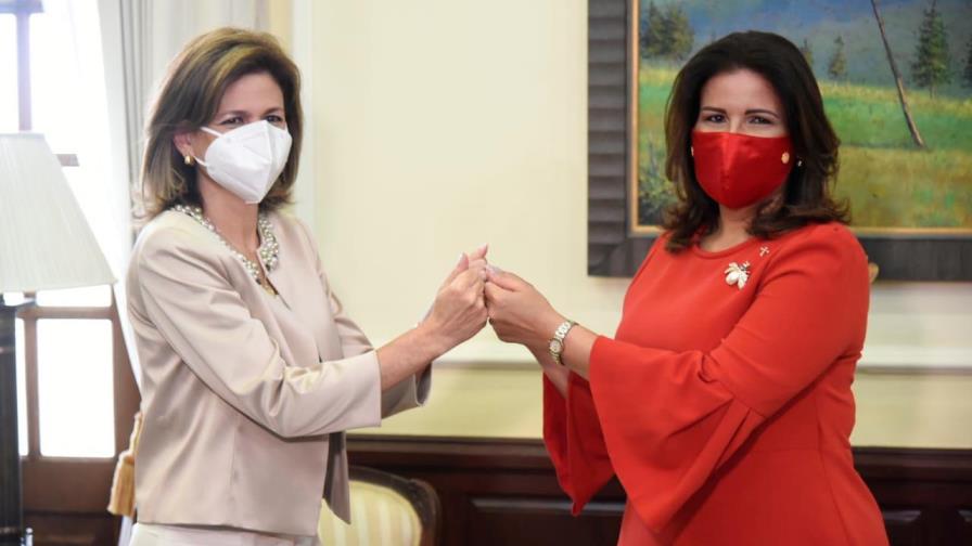 Reunión de la vicepresidenta Margarita Cedeño y la vicemandataria electa Raquel Peña Reunión de la vicepresidenta Margarita Cedeño y la vicemandataria electa Raquel Peña