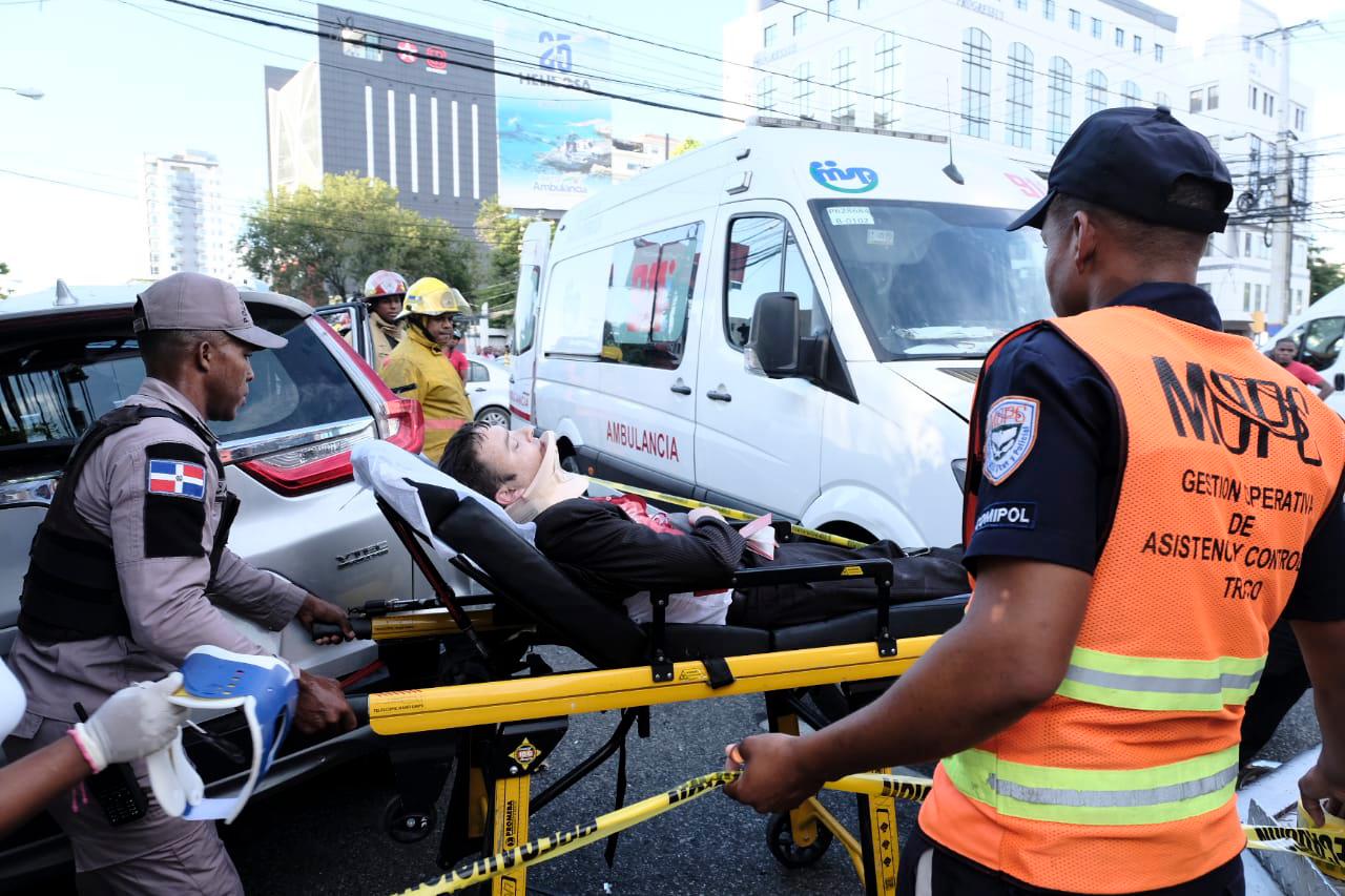 El herido, Cédric Pittet. 