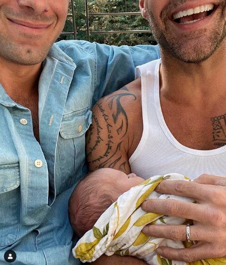 Ricky Martin anuncia el nacimiento de su cuarto hijo, Renn Martin-Yosef
