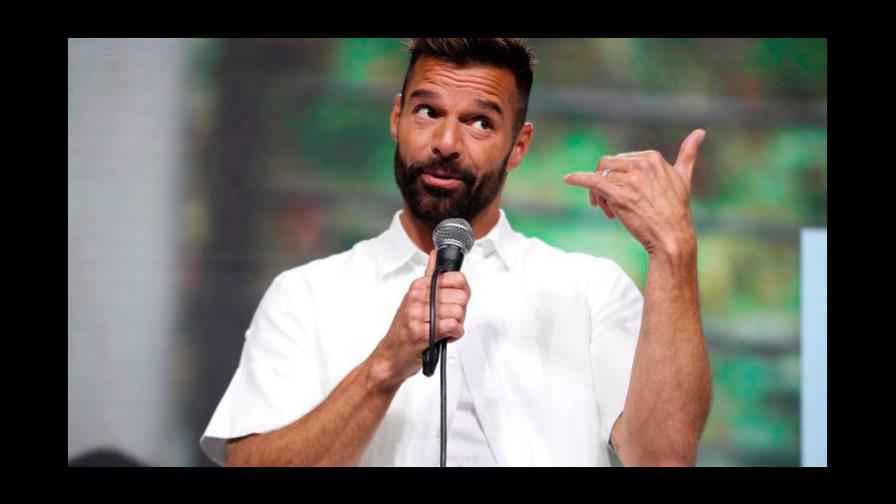 Ricky Martin respalda las protestas en RD