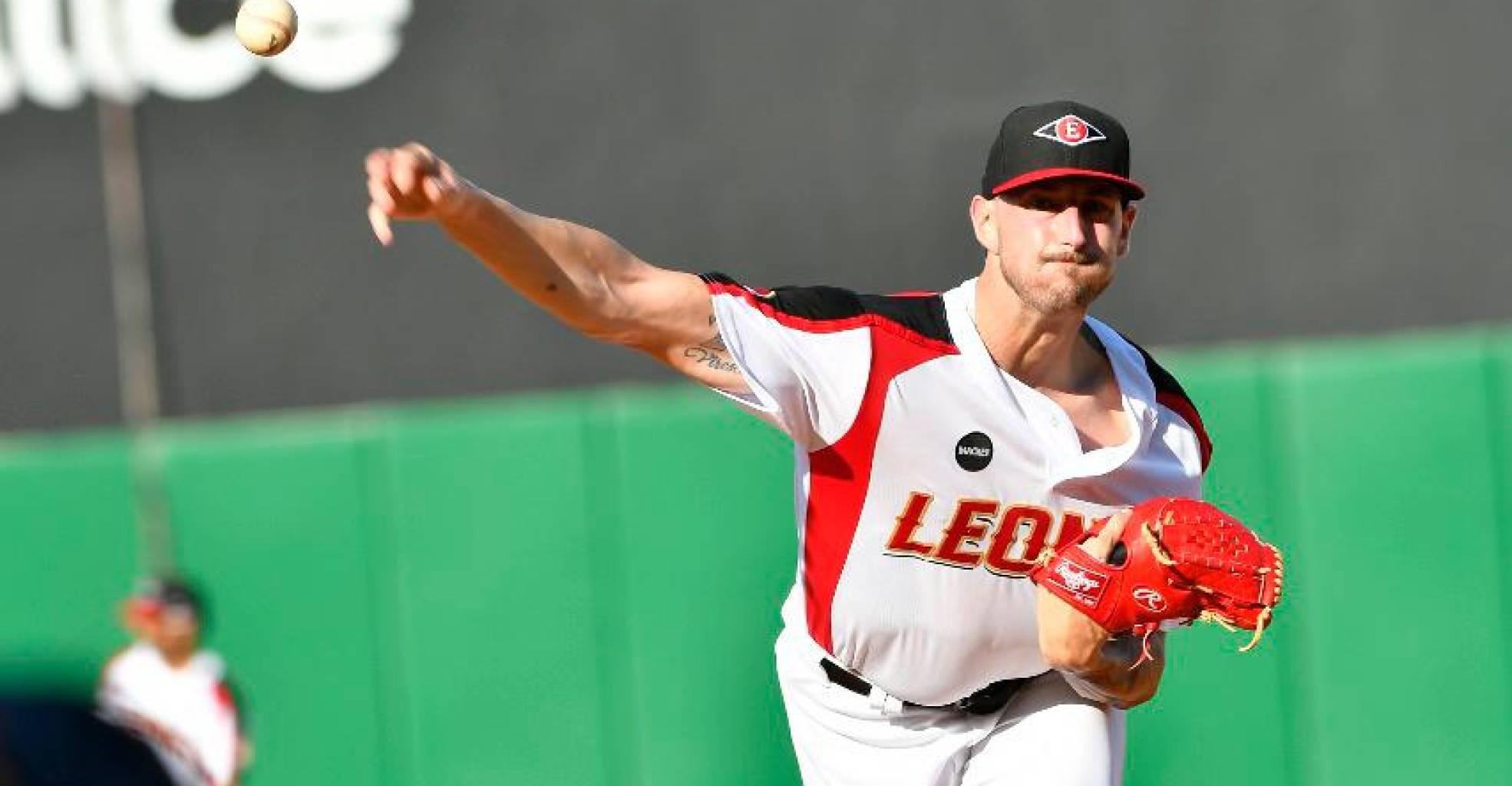 David Kubiak es la opción de los Leones del Escogido para el partido de hoy frente a las Águilas Cibaeñas, en el round robin de la pelota invernal dominicana.