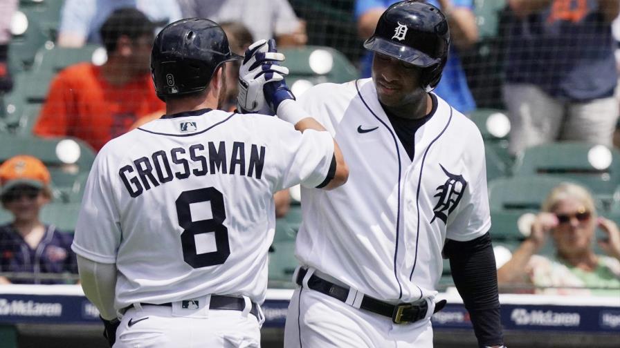 Tigres blanquean a Mellizos con jonrón de Grossman