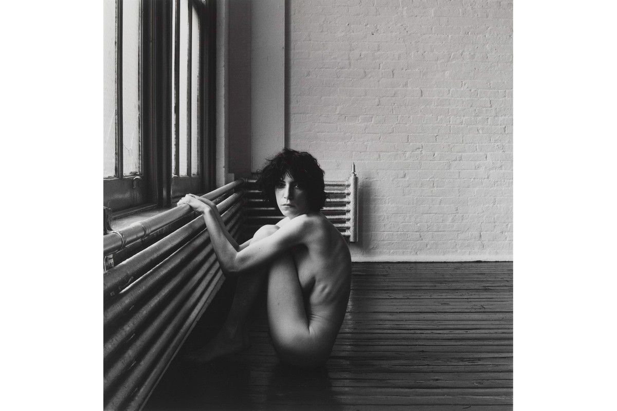 Retrato de la cantautora Patti Smith.