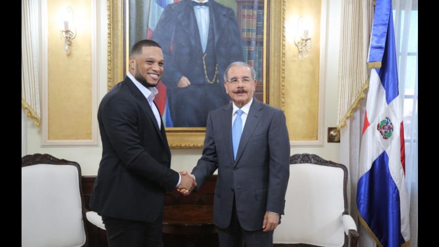 Robinson Canó visita al presidente Danilo Danilo en el Palacio Robinson Canó visita al presidente Danilo Danilo en el Palacio